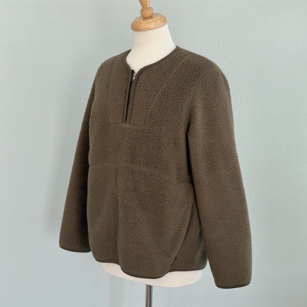 COS Half-zip Fleece Pullover - Picture 7 of 15